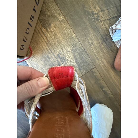 NIB Women’s BED STU Shantel Leather Sandals in Nectar Lux (6.5-7/EU37) - Picture 6 of 7